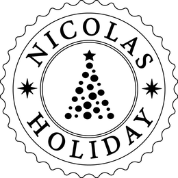 NICOLAS HOLIDAY trademark