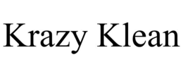KRAZY KLEAN trademark