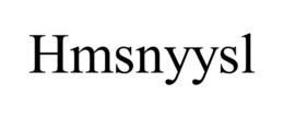 HMSNYYSL trademark