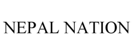 NEPAL NATION trademark