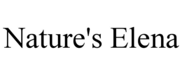 NATURE'S ELENA trademark