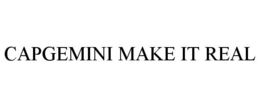 CAPGEMINI MAKE IT REAL trademark