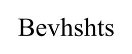 BEVHSHTS trademark