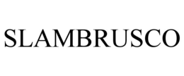 SLAMBRUSCO trademark
