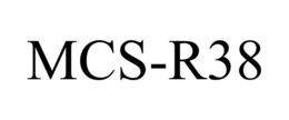 MCS-R38 trademark