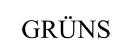 GRÜNS trademark