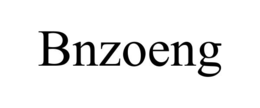 BNZOENG trademark