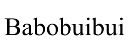 BABOBUIBUI trademark