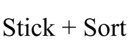 STICK + SORT trademark
