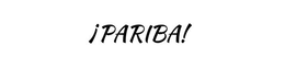 ¡PARIBA! trademark
