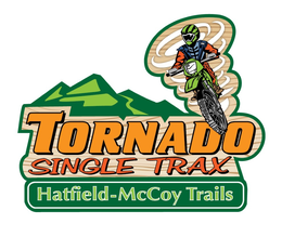 TORNADO SINGLE TRAX HATFIELD-MCCOY TRAILS trademark