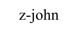 Z-JOHN trademark