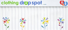 CLOTHING DROP SPOT BY USAAGAIN trademark