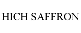 HICH SAFFRON trademark