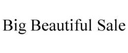 BIG BEAUTIFUL SALE trademark