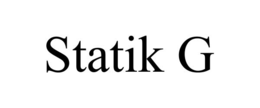 STATIK G trademark