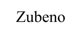 ZUBENO trademark