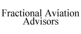 FRACTIONAL AVIATION ADVISORS trademark