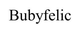 BUBYFELIC trademark