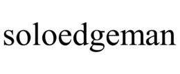 SOLOEDGEMAN trademark