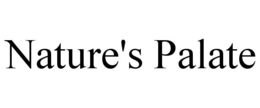 NATURE'S PALATE trademark