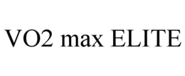 VO2 MAX ELITE trademark