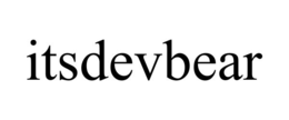 ITSDEVBEAR trademark