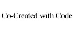 CO-CREATED WITH CODE trademark