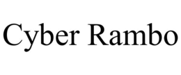 CYBER RAMBO trademark