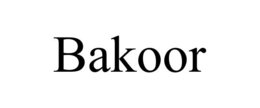 BAKOOR trademark