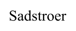 SADSTROER trademark