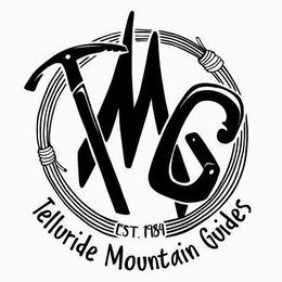 TMG EST. 1984 TELLURIDE MOUNTAIN  GUIDES trademark