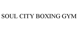 SOUL CITY BOXING GYM trademark