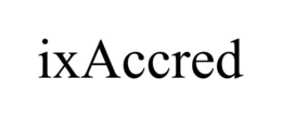 IXACCRED trademark