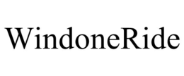 WINDONERIDE trademark