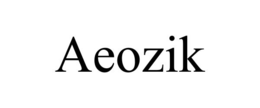 AEOZIK trademark