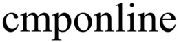 CMPONLINE trademark