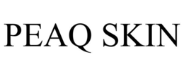 PEAQ SKIN trademark