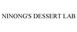 NINONG'S DESSERT LAB trademark