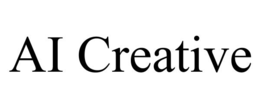 AI CREATIVE trademark
