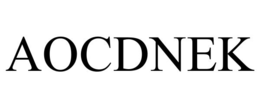 AOCDNEK trademark