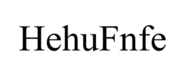 HEHUFNFE trademark