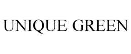 UNIQUE GREEN trademark