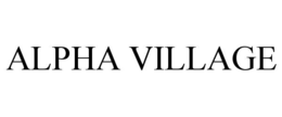 ALPHA VILLAGE trademark