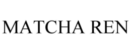 MATCHA REN trademark
