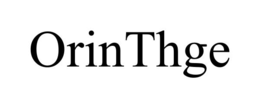 ORINTHGE trademark