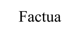 FACTUA trademark