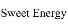 SWEET ENERGY trademark