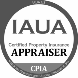 IAUA.US IAUA CERTIFIED PROPERTY INSURANCE APPRAISER CPIA INSURANCE APPRAISAL AND UMPIRE ASSOCIATION, INC. trademark