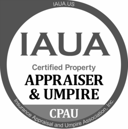 IAUA.US IAUA CERTIFIED PROPERTY APPRAISER & UMPIRE CPAU INSURANCE APPRAISAL AND UMPIRE ASSOCIATION, INC. trademark